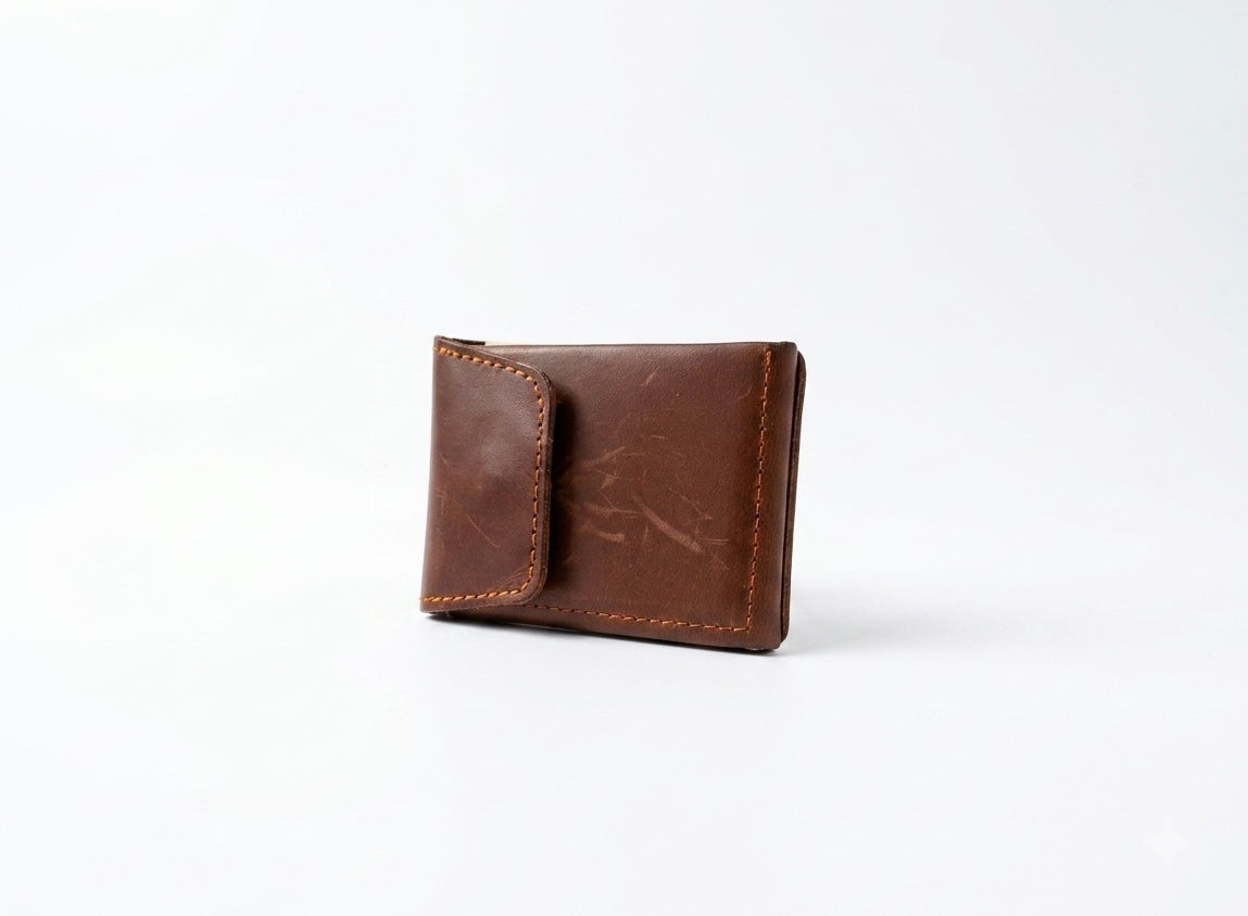 SMART LEATHER WALLET SILM AND LIGHTWEIGHT DESIGN