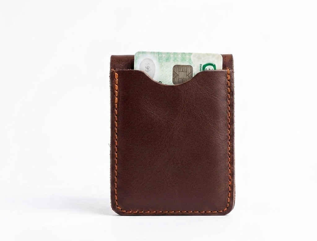 SMART LEATHER WALLET SILM AND LIGHTWEIGHT DESIGN