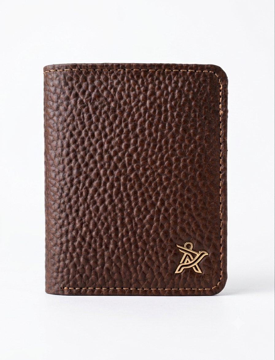 Premium Cow Leather Minimalist SMART Wallet – Slim Card Holder & Cash Wallet
