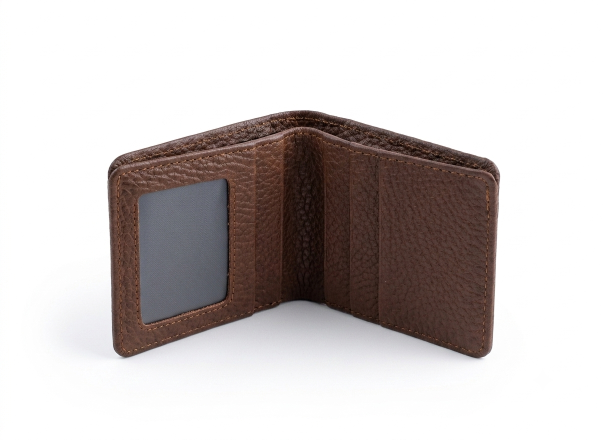 Premium Cow Leather Minimalist SMART Wallet – Slim Card Holder & Cash Wallet